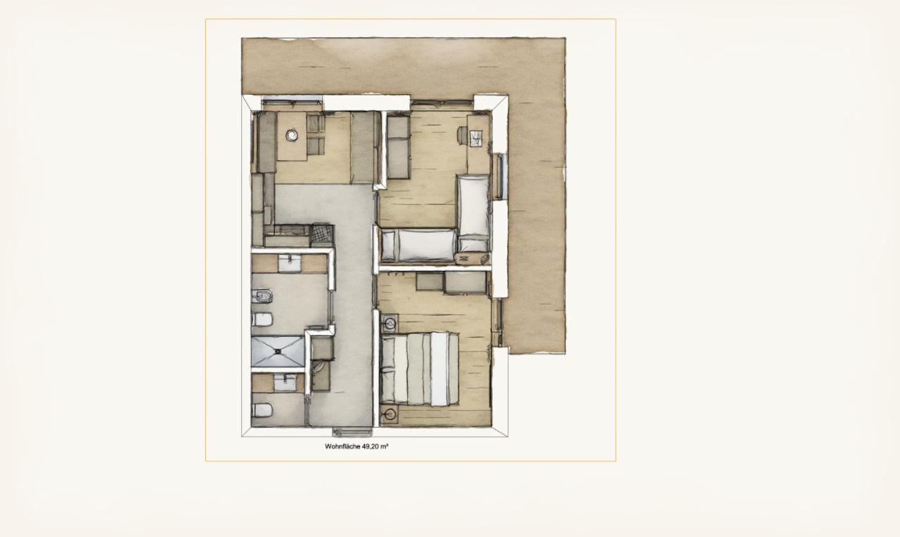 Appartements Pedescin Ортізеї Екстер'єр фото